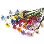 Цветок искусственный "Ромашка" 73см, пластик, неопрен, 8 цветов, арт.А001-24