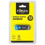 FORZA Флеш-карта, 32 гб, 6 класс, матовое покрытие, блистер, пластик