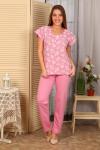 Б4 Пижама Лада брюки (Розовые)