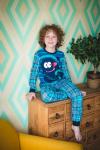 Пижама детская (фуфайка(лонгслив), брюки) д/мал Juno