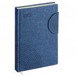 Ежедневник А5 датированный 2020 год ErichKrause® Ruggine, цвет: темно-синий, на магните, тонированная бумага