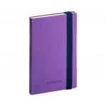 Ежедневник А5- недатированный ErichKrause® Soft Touch, цвет: фиолетовый, на резинке, тонированная бумага