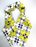 Модный атласный шарфик - галстук, длина 150 см, арт. Ш0098