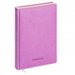 Ежедневник А5 недатированный ErichKrause® Corolla, цвет: лиловый, 336 стр, тонированная бумага