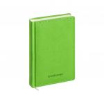 Ежедневник А6+ недатированный ErichKrause® Silhouette, цвет: зеленый, тонированная бумага