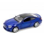 Мод. Маш. 1:32 BMW M6 32091 свет, звук, инерция 15,5см (1/12шт.) Синий б/к