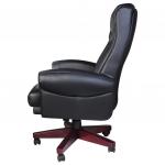 Кресло офисное BRABIX PREMIUM Gladiator EX-700, дерево, натур. кожа, черное, 530872