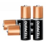 Батарейки DURACELL Basic, AA (LR06, 15А), алкалиновые, КОМПЛЕКТ 4 шт, в блистере, (ш/к 2536)