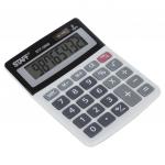 Калькулятор настольный STAFF STF-5808, КОМПАКТНЫЙ (134х107мм), 8 разрядов, двойное питание, 250286