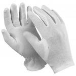 Перчатки хлопчатобумажные MANIPULA Атом, КОМПЛЕКТ 12 пар, размер 9, L, белые, ТТ-44, шк 5577