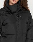 Комфортная женская куртка Braggart "Youth" черного цвета модель 25233