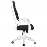 Кресло офисное BRABIX PREMIUM Prime EX-515, пластик белый, ткань, черное, 531812