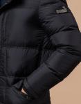 Куртка ультрамодная черная модель 2609