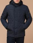 Комфортная мужская куртка цвет синий модель 24534