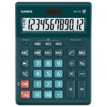 Калькулятор настольный CASIO GR-12С-DG (210х155мм), 12 разрядов, двойное питание, ТЕМНО-ЗЕЛЕНЫЙ