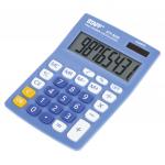 Калькулятор настольный STAFF STF-8328, КОМПАКТНЫЙ (145х103мм), 8 разрядов, двойное питание, ГОЛУБОЙ