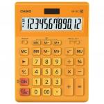 Калькулятор настольный CASIO GR-12С-RG (210х155мм), 12 разрядов, двойное питание, ОРАНЖЕВЫЙ