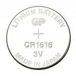 Батарейка GP Lithium, CR1616, литиевая, 1 шт, в блистере (отрывной блок), CR1616-7C5