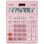 Калькулятор настольный CASIO GR-12С-PK (210х155мм), 12 разрядов, двойное питание, РОЗОВЫЙ