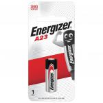 Батарейка ENERGIZER, A23 (23АЕ), алкалиновая, для сигнализаций, 1 шт, в блистере, (ш/к 83057)