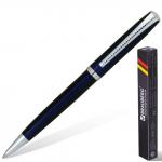 Ручка бизнес-класса шариковая BRAUBERG Cayman Blue, корп.синий, узел 1мм, линия 0,7мм, синяя, 141409