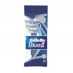 Бритвы одноразовые КОМПЛЕКТ 5шт GILLETTE (Жиллет) BLUE 2, для мужчин, ш/к 49031