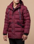 Бордовая куртка теплая модель 38426