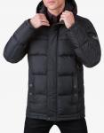 Зимняя куртка качественная графитовая модель 2045