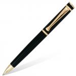 Ручка бизнес-класса шариковая BRAUBERG Perfect Black, корп.черный, узел 1мм,линия 0,7мм,синяя,141416