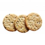 Печенье-крекер LOTTE "Fitness", сладкие с кунжутом, в картонной упаковке, 88г (2х44г), шк 40317
