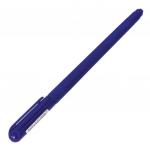 Ручка шариковая масляная BRAUBERG i-Stick, СИНЯЯ, корпус синий, узел 0,7мм, линия 0,35мм, 142947