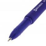 Ручка шариковая масляная BRAUBERG i-Stick, СИНЯЯ, корпус синий, узел 0,7мм, линия 0,35мм, 142947