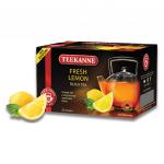 Чай TEEKANNE (Тиканне) "Fresh Lemon", черный, лимон, 20 пакетиков по 2 г, Германия, ш/к 28456