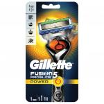 Бритва GILLETTE (Жиллет) Fusion ProGlide Power с 1 сменной кассетой, для мужчин, ш/к 88646
