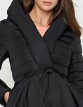 Комфортная куртка женская Braggart "Youth" черного цвета модель 25755