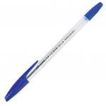 Ручка шариковая STAFF BP-1000, СИНЯЯ, корпус прозрачный, узел 0,7мм, линия 0,35мм, BP146