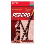 Печенье-соломка LOTTE "Pepero Original" в шоколадной глазури, в картонной уп., 47г, Корея, ш/к 67675