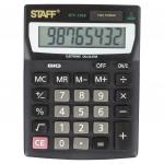 Калькулятор настольный STAFF STF-1808, КОМПАКТНЫЙ (140х105мм), 8 разрядов, двойное питание, 250133