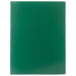 Папка на 2 кольцах STAFF, 21мм, зеленая, до 80 листов, 0,5мм, 225719