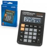 Калькулятор настольный CITIZEN SDC-022S, КОМПАКТНЫЙ (120х87мм), 10 разрядов, двойное питание