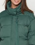 Женская зеленая куртка Braggart "Youth" фирменная модель 25233
