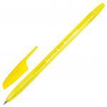Ручка шариковая BRAUBERG X-333 NEON, СИНЯЯ, корпус тонированный ассорти, 0,7мм, линия 0,35мм, 142829