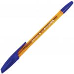 Ручка шариковая BRAUBERG X-333 AMBER, СИНЯЯ, корпус тониров. оранжевый, 0,7мм, линия 0,35мм, 142832