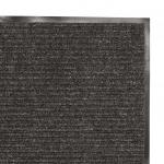 Коврик входной ворс. влаго-грязезащитный ЛАЙМА/ЛЮБАША, 90*120 см ребристый, толщина 7мм, черн,602874