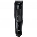 Машинка для стрижки волос BRAUN HC5050, 16 установок длины (3-35 мм), 2 насадки, сеть+аккум, черный