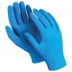 Перчатки нитриловые MANIPULA Эксперт, неопудренные, КОМПЛЕКТ 50 пар, р. 9, L, синие, DG-022, шк 0050