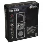 Диктофон цифровой RITMIX RR-810, память 4Gb, запись до 291ч, битрейт до 384кбит/с, 8208