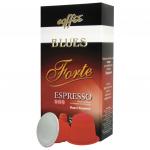 Капсулы для кофемашин NESPRESSO, Forte, натуральный кофе, BLUES, 10 шт*5 г, ш/к 01007