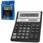 Калькулятор настольный CITIZEN SDC-888ХBK (203х158мм), 12 разрядов, двойное питание, черный