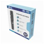 Диктофон цифровой RITMIX RR-190, память 4Gb, запись до 2280 ч, битрейт 384 кбит/с, радио, 9709